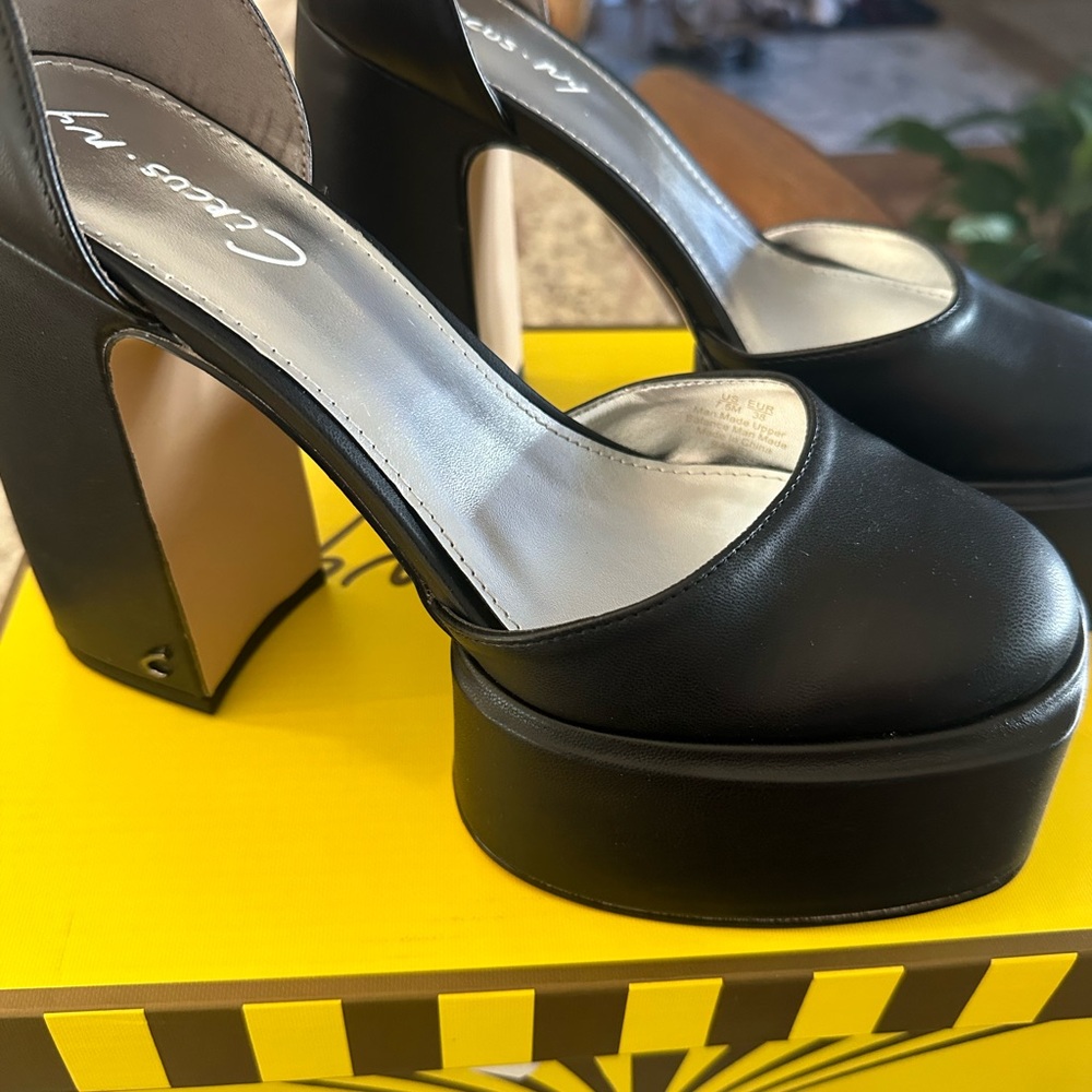 Black Platform Heels